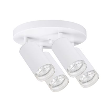 Brilagi - Spot salle de bain SELE AQUA 4xGU10/30W/230V IP44 blanc