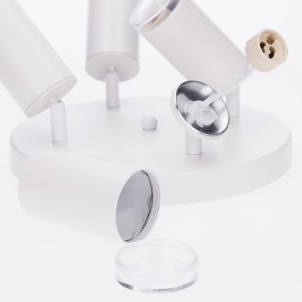 Brilagi - Spot salle de bain SELE AQUA 4xGU10/30W/230V IP44 blanc