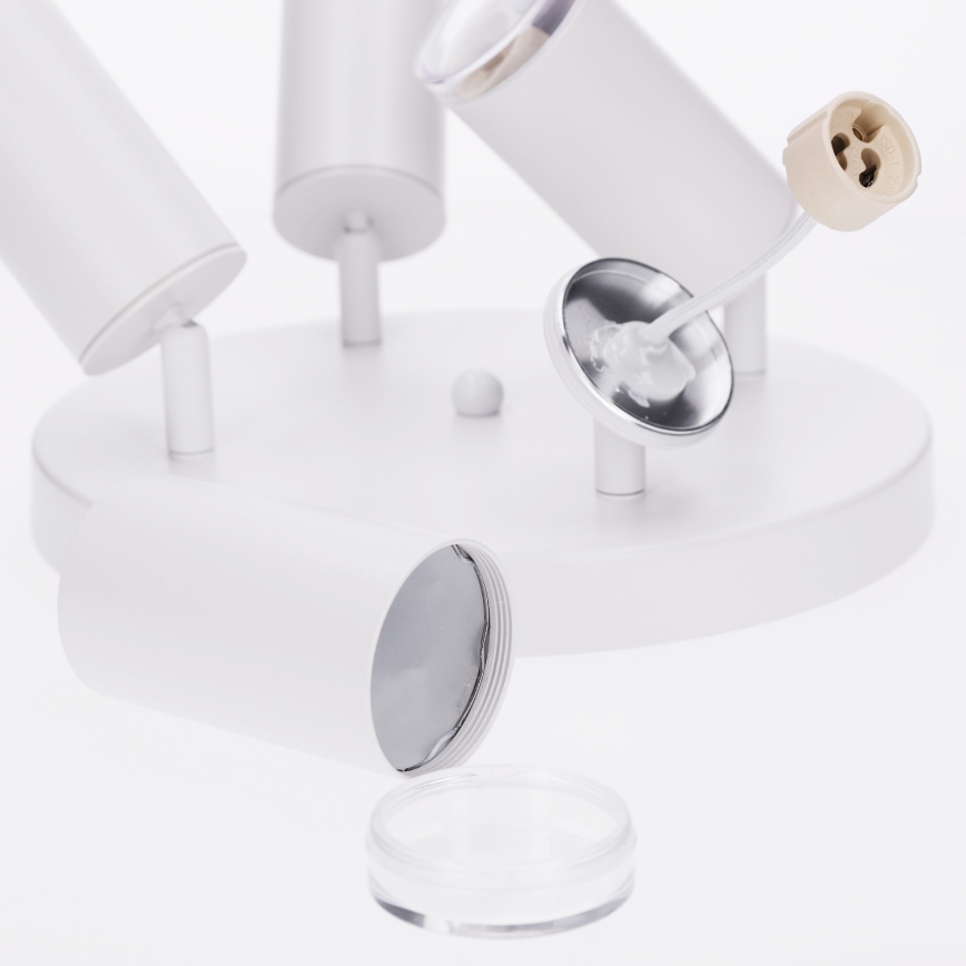 Brilagi - Spot salle de bain SELE AQUA 4xGU10/30W/230V IP44 blanc
