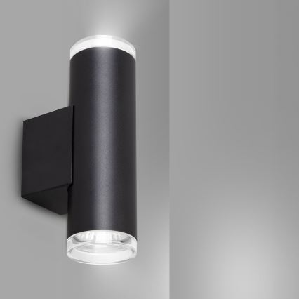 Brilagi - Spot mural pour salle de bain SELE AQUA 4xGU10/30W/230V IP44 noir