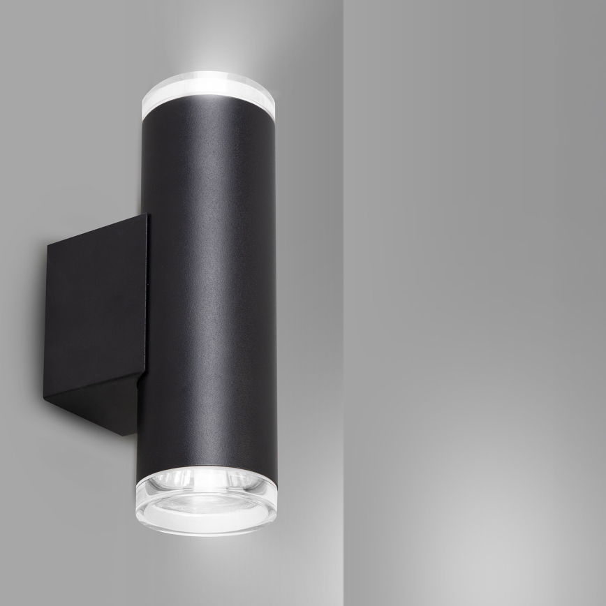 Brilagi - Spot mural pour salle de bain SELE AQUA 4xGU10/30W/230V IP44 noir
