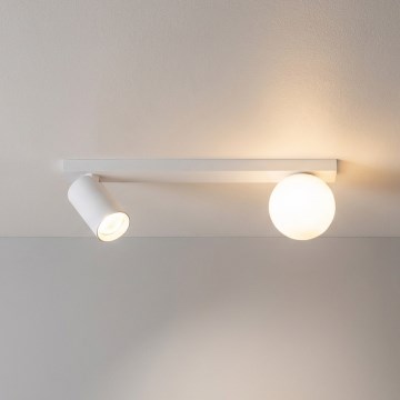 Brilagi - Spot SELE BALL 1xGU10/30W/230V + 1xG9/10W blanc
