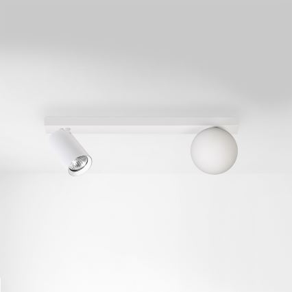 Brilagi - Spot SELE BALL 1xGU10/30W/230V + 1xG9/10W blanc