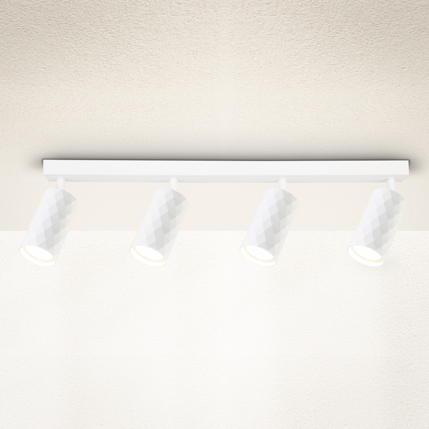 Brilagi - Spot SELE DIAMANT 4xGU10/30W/230V blanc