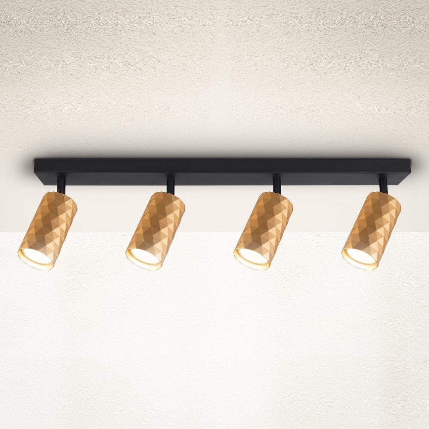 Brilagi - Spot SELE DIAMANT 4xGU10/30W/230V doré