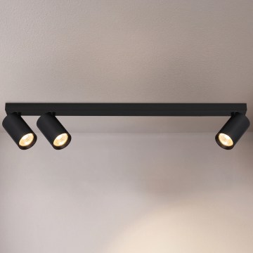 Brilagi - Spot SELE LONG 3x GU10/30 W/230 V noir