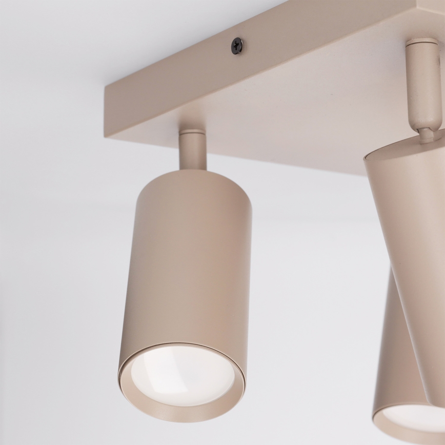Brilagi - Spot SELE SQUARE 4xGU10/30W/230V beige