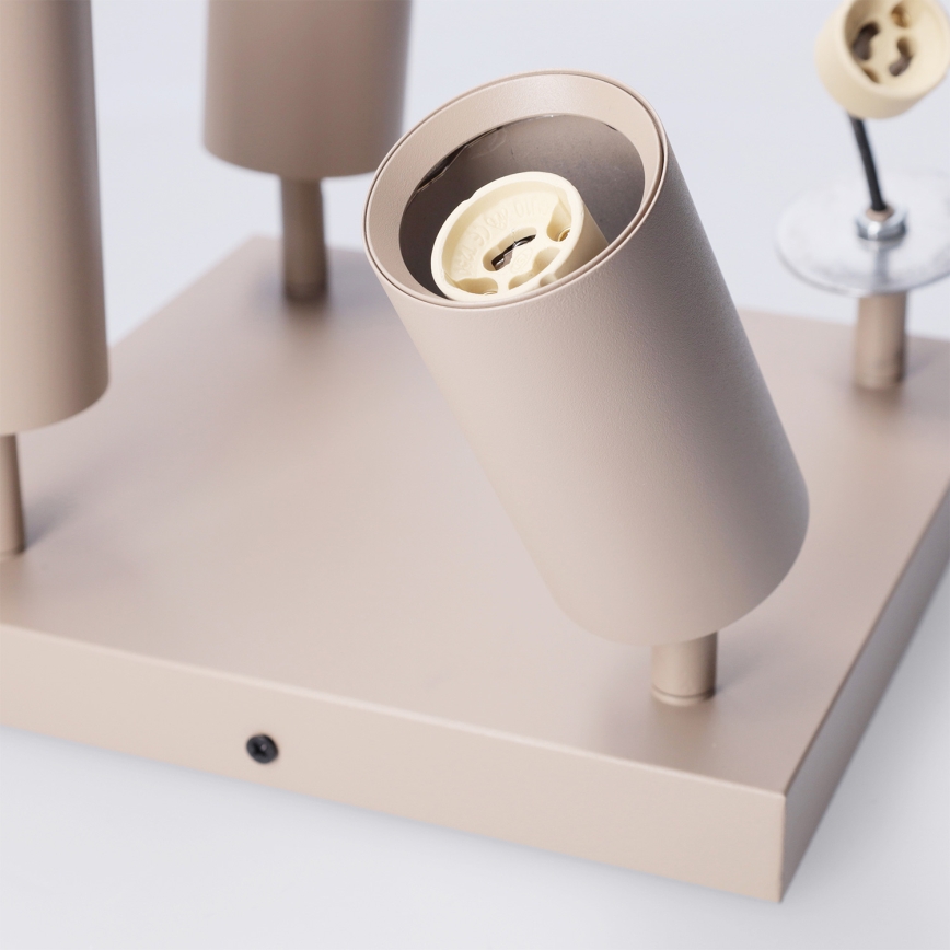Brilagi - Spot SELE SQUARE 4xGU10/30W/230V beige