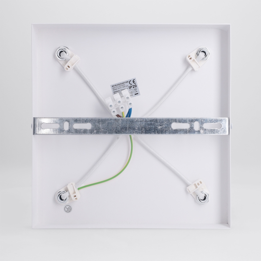 BRILAGI - Spot SELE SQUARE 4xGU10/30W/230V blanc/décor chêne