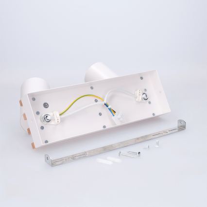 Brilagi - Spot SELE WOOD ACOUSTIC 2xGU10/30W/230V blanc/bois