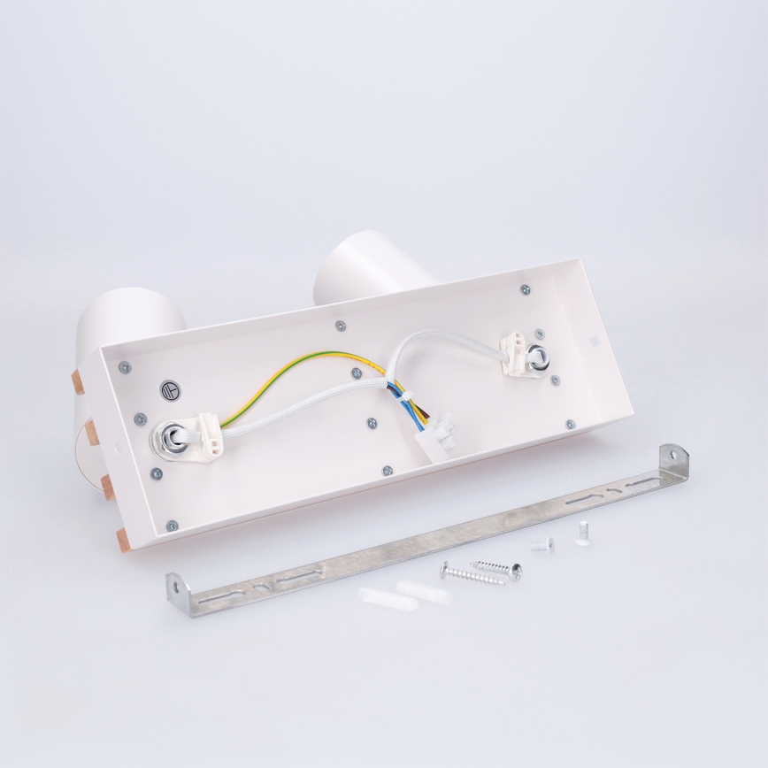 Brilagi - Spot SELE WOOD ACOUSTIC 2xGU10/30W/230V blanc/bois