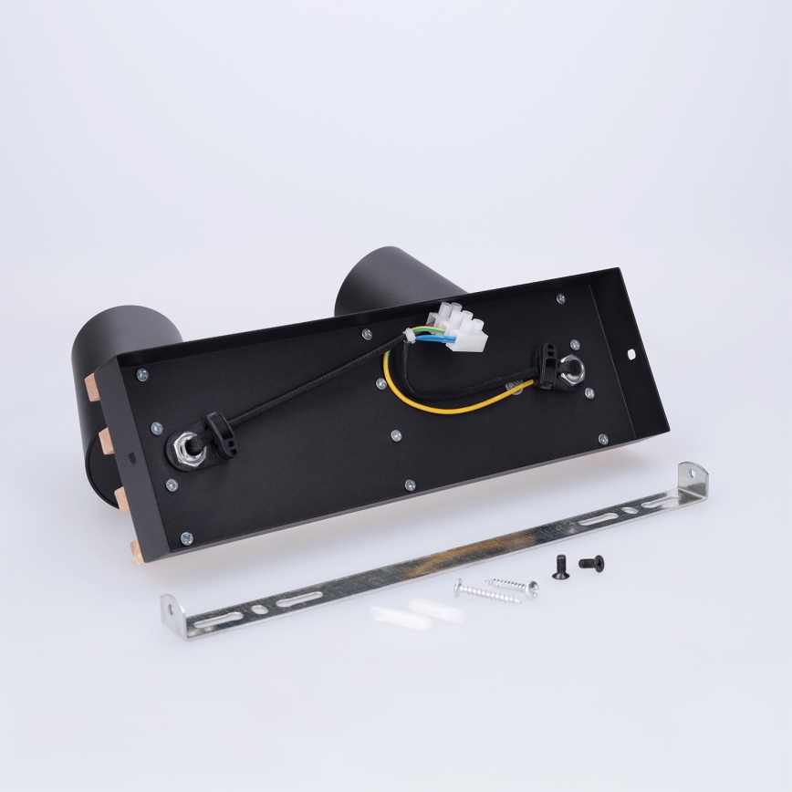 Brilagi - Spot SELE WOOD ACOUSTIC 2xGU10/30W/230V noir/bois