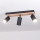 Brilagi - Spot SELE WOOD ACOUSTIC 3xGU10/30W/230V noir/bois