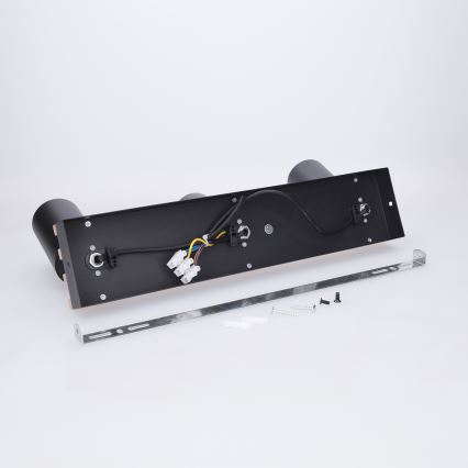 Brilagi - Spot SELE WOOD ACOUSTIC 3xGU10/30W/230V noir/bois