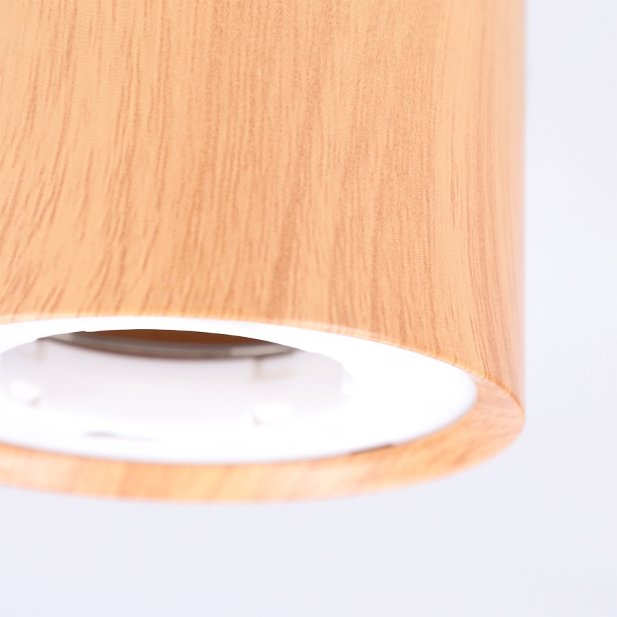 BRILAGI - Spot SMOOTH 1xGX53/15W/230V 60x82 mm décor chêne