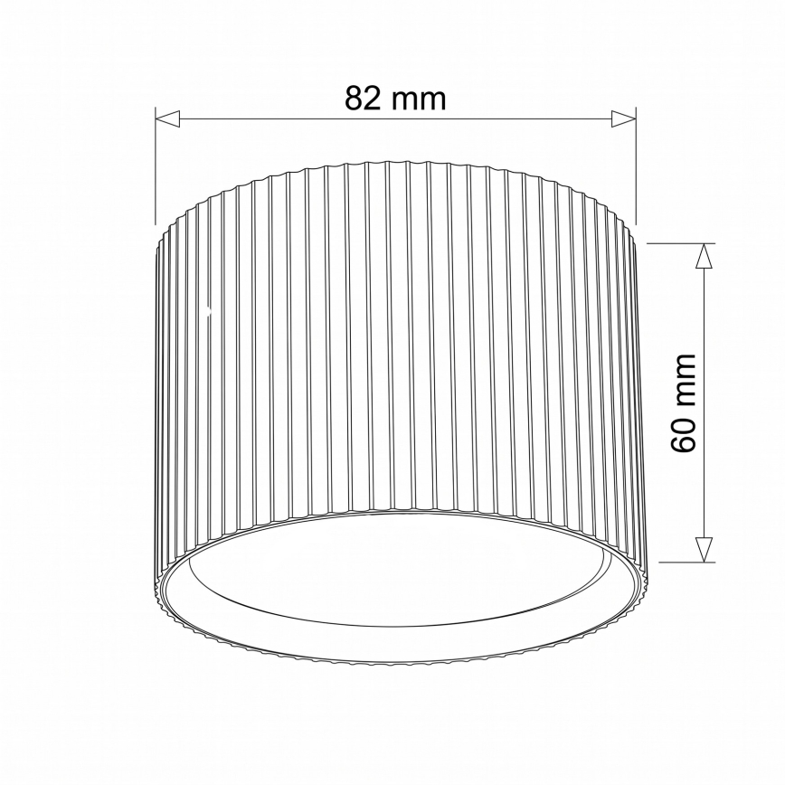 BRILAGI - Spot STRIPY 1xGX53/15W/230V 60x82 mm rose