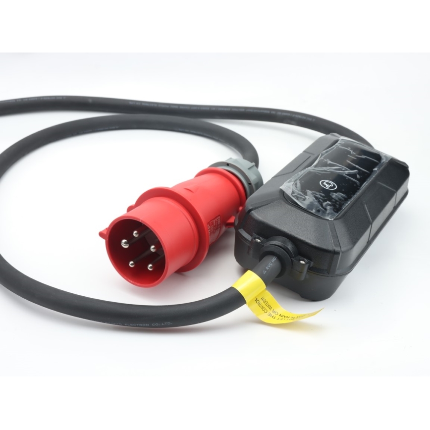 Brilagi - Station de charge de voyage pour voiture électrique FAST AC Type 2 16A/380V 11kW + prise 230V, 3,7kW 5m + étui