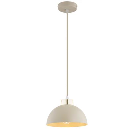 Brilagi - Suspension à câble 1xE27/60W/230V Ø 18 cm beige/doré