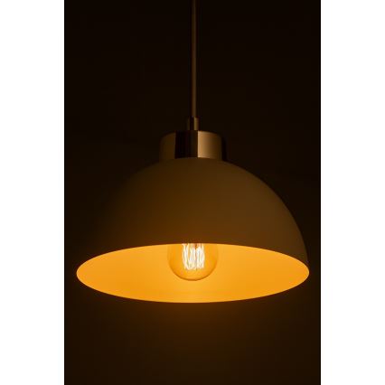 Brilagi - Suspension à câble 1xE27/60W/230V Ø 18 cm beige/doré