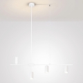 Brilagi - Suspension à câble CRANE 4xGU10/30W/230V blanche
