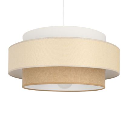 Brilagi - Suspension à câble RESNA 1xE27/60W/230V Ø 40 cm crème/beige