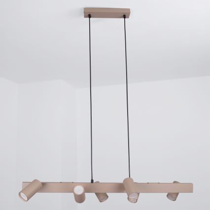 Brilagi - Suspension à câble SELE 6xGU10/30W/230V beige
