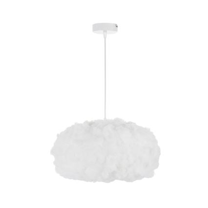 Brilagi - Suspension à câble SOLEAIR 1xE27/60W/230V Ø 45 cm blanc