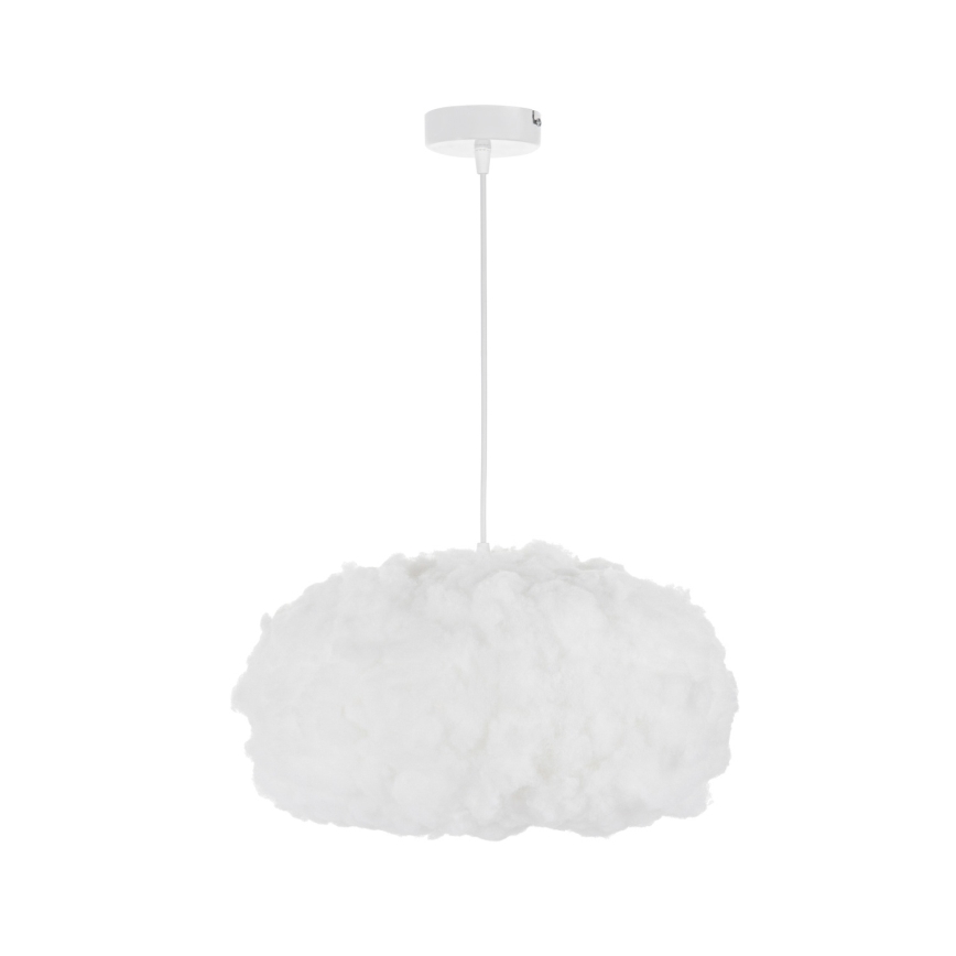Brilagi - Suspension à câble SOLEAIR 1xE27/60W/230V Ø 45 cm blanc