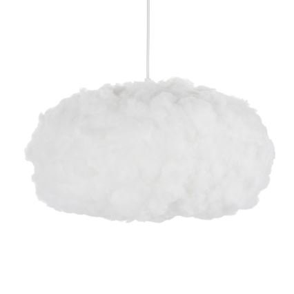 Brilagi - Suspension à câble SOLEAIR 1xE27/60W/230V Ø 45 cm blanc