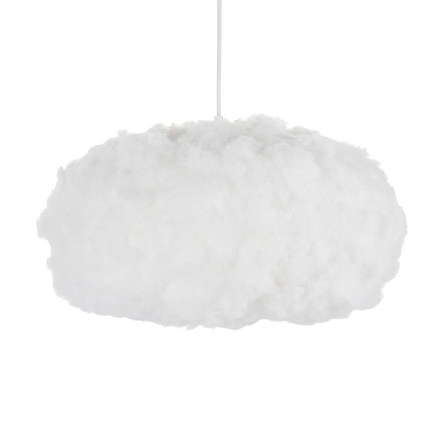 Brilagi - Suspension à câble SOLEAIR 1xE27/60W/230V Ø 45 cm blanc