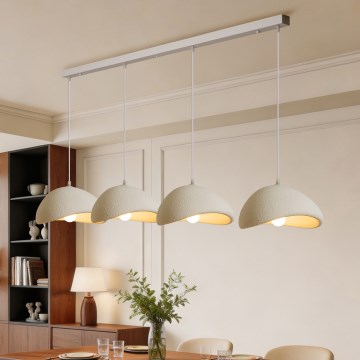 BRILAGI - Suspension à câble WABI SABI 4xE27/60W/230V blanche