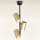 Brilagi - Suspension-barre SELE VERTICAL 3xGU10/30W/230V noir/doré