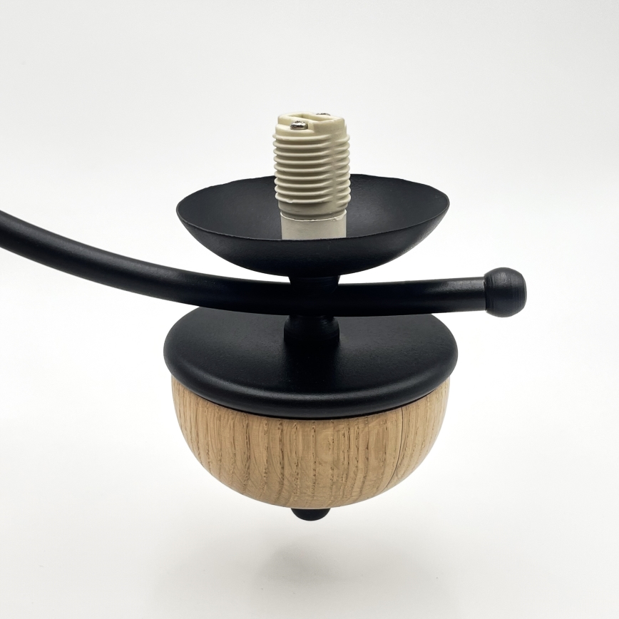 Brilagi - Suspension chaîne COTTAGE 3xG9/40W/230V hêtre/blanc