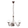 Brilagi - Suspension chaîne COTTAGE 3xG9/40W/230V marron/blanc