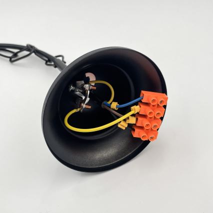 Brilagi - Suspension chaîne COTTAGE 3xG9/40W/230V noir/blanc