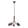 Brilagi - Suspension chaîne COTTAGE 5xG9/40W/230V chêne/blanc