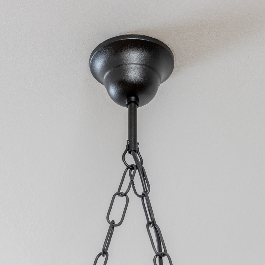 Brilagi - Suspension chaîne KOS 2xE27/60W/230V hêtre