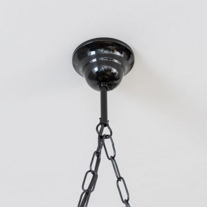 Brilagi - Suspension chaîne TIMONA 2xE14/40W/230V hêtre