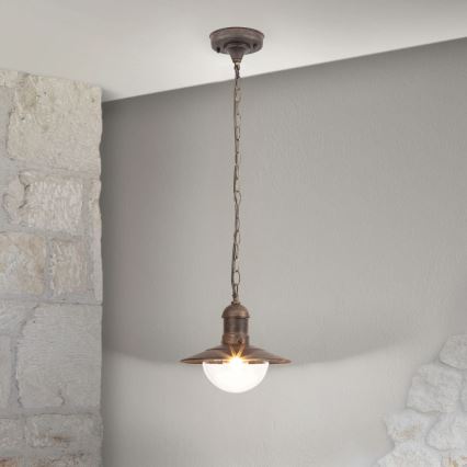 Brilagi - Suspension d'extérieur MOLDE 1xE27/60W IP44 bronze/patine