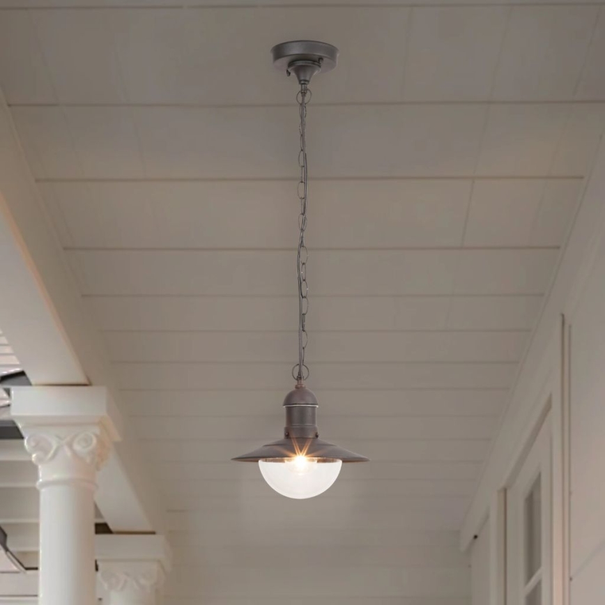 Brilagi - Suspension d'extérieur MOLDE 1xE27/60W IP44 noire