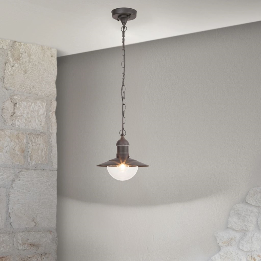 Brilagi - Suspension d'extérieur MOLDE 1xE27/60W IP44 noire