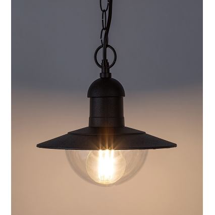Brilagi - Suspension d'extérieur MOLDE 1xE27/60W IP44 noire