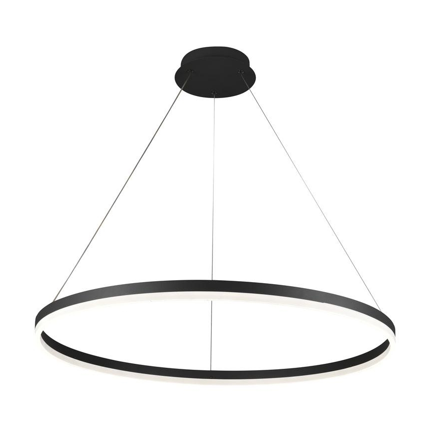 Brilagi - Suspension filaire à intensité variable CIRCLE LED/55W/230V 3000-6500K noir + télécommande
