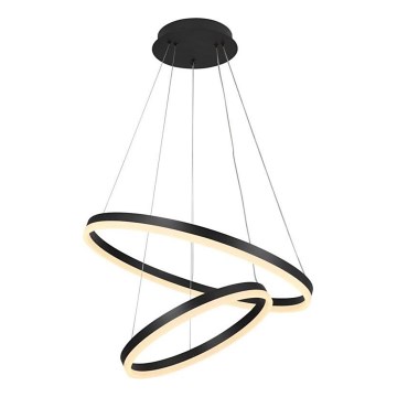 Brilagi - Suspension filaire à intensité variable CIRCLE LED/70W/230V 3000-6500K noir + télécommande