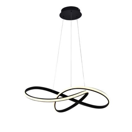 Brilagi - Suspension filaire à intensité variable COSMOWAVE LED/70W/230V noir + Télécommande