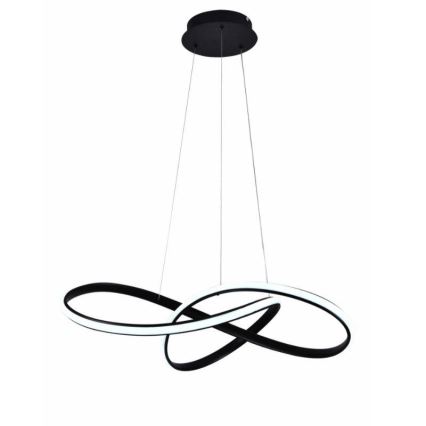 Brilagi - Suspension filaire à intensité variable COSMOWAVE LED/70W/230V noir + Télécommande