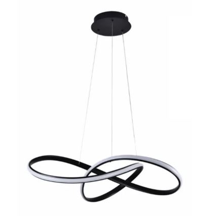 Brilagi - Suspension filaire à intensité variable COSMOWAVE LED/70W/230V noir + Télécommande