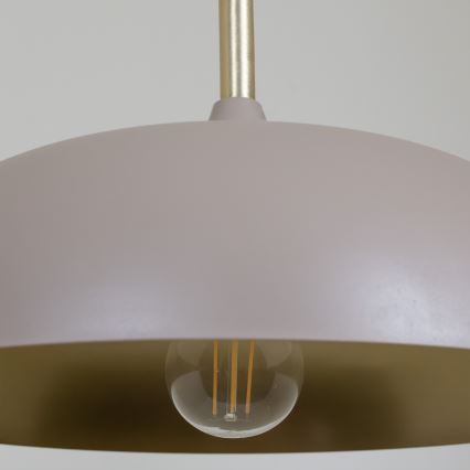 Brilagi - Suspension filaire ABRAHAM 1xE27/60W/230V d. 35 cm beige