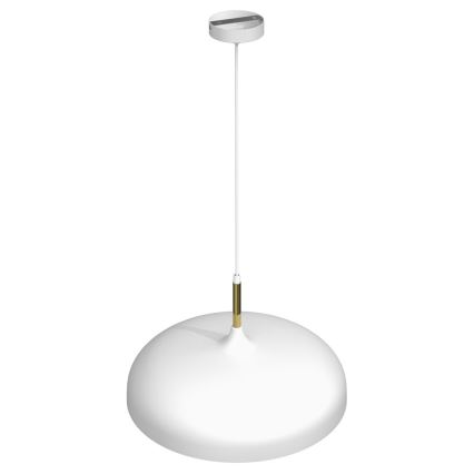 Brilagi - Suspension filaire ABRAHAM 1xE27/60W/230V d. 45 cm blanc