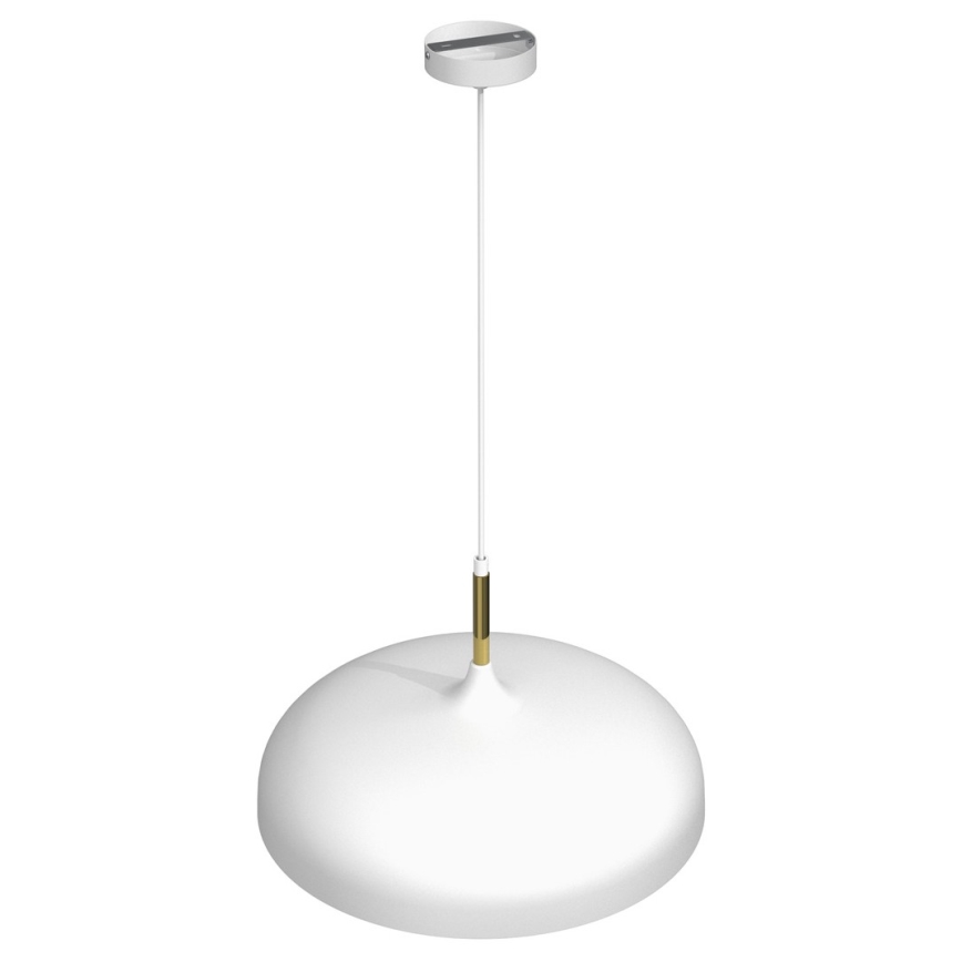 Brilagi - Suspension filaire ABRAHAM 1xE27/60W/230V d. 45 cm blanc